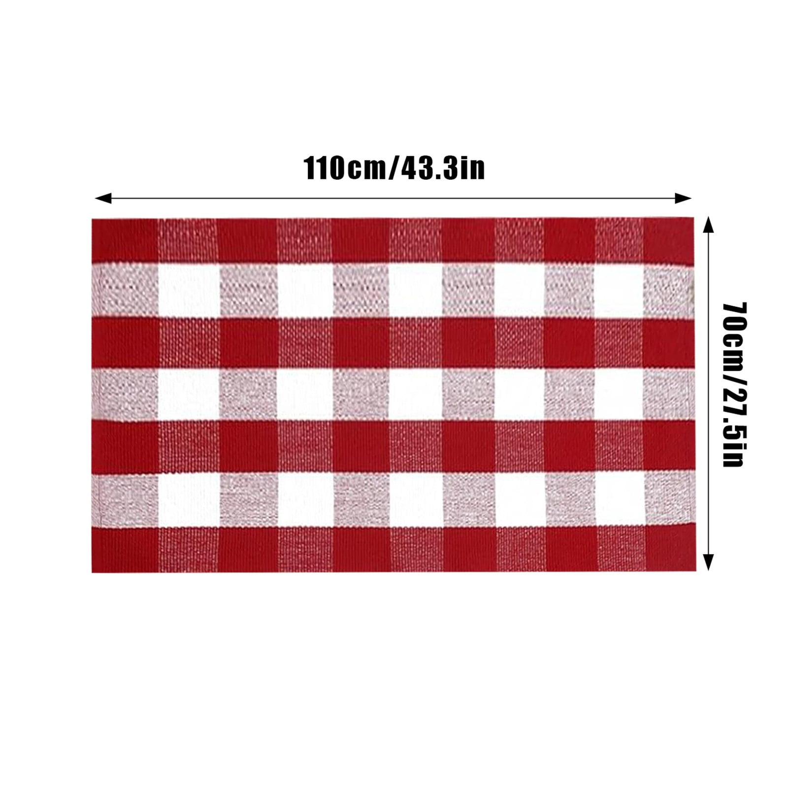 Area Rug, 28"x43" Pink and White Checkered Rug Plaid Outdoor Rugs, Soft Machine Washable Cotton Woven Welcome Mat Area Rugs for Home Decor, Bedroom, Doormat, Balcony, Porch, Patio