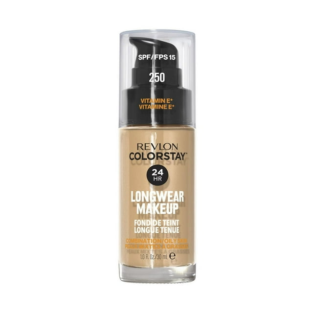 Fond de teint longue tenue Revlon Colorstay™ pour peaux mixtes à grasses, 30 ml