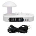 thumbnail image 2 of Charging Lamp Clock, Night Light Clock  Digital Display 100-240V 6 USB Port  For Bedroom US Plug, 2 of 8