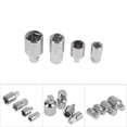 thumbnail image 1 of Adaptador De Enchufes De 4 Piezas, 1/2, 3/8, Adaptador De Llave De 1/4 Pulgadas, Convertidor Reductor, Juego De Adaptadores De Enchufes De Impacto, 1 of 7