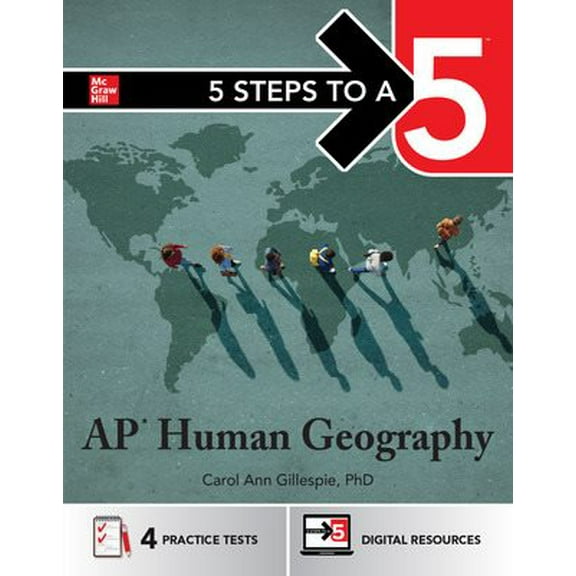 Pre-Owned 5 Steps to a 5: AP Human Geography 2025, (Paperback)