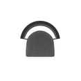 thumbnail image 3 of 860 Hunter 36" Swivel Bar Stool with Black Wrinkle Finish and Graph Coal Seat and Back, 3 of 5