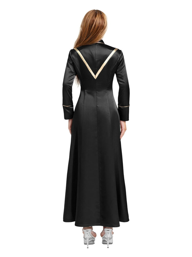 black plus size dresses prom Black Mermaid Modest Long Elegant Evening Prom Dresses, Plus Size Brid –  bridalsew main image 1