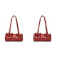 thumbnail image 1 of Bolso Hombro Lindo para Mujer Con Cierre Y Lazo Axila Femenino (L) Rojo, 1 of 5