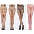 thumbnail image 1 of Cheers Collants Résille Aguichant pour Femmes Bas Punk Extensibles Taille Unique, 1 of 1