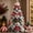 D, variant on Quilted Christmas Tree Kit, Handmade Fabric Holiday Tree Decor | DIY Patchwork Sewing Craft Kit with Cute Topper Home Mantel Table Office Display