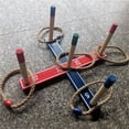 thumbnail image 4 of Eigraketly Juego de lanzamiento de anillos de para interiores y exteriores, juguetes para niños, juego de coordinación mano-ojo para padres e hijos Ropa Deportiva, Zapatos Eigraketly OD013198-00, 4 of 6