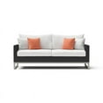 thumbnail image 5 of RST Brands Milo 78" Outdoor Sofa in Cast Coral/Espresso, 5 of 5