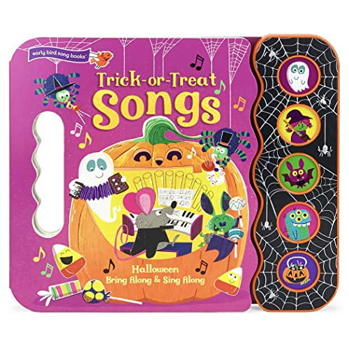 Pre-Owned Trick or Treat Songs (Halloween Interactive Children's Take Along Song Book with 5 Sing-Along Tunes) Paperback