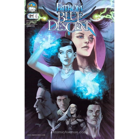 Fathom: Blue Descent #4A VF ; Aspen Comic Book