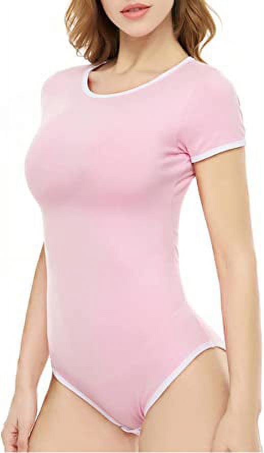 CutiePlusU Cotton Button Crotch Bodysuit Adult Baby Onesie