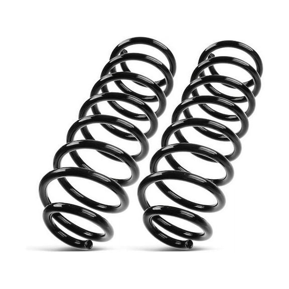Rear Coil Spring Set 2 - Compatible with 2010 - 2012 Ford Fusion 2011