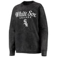 thumbnail image 2 of Women's G-III 4Her by Carl Banks Black Chicago White Sox Comfy Cord Pullover Sweatshirt, 2 of 3
