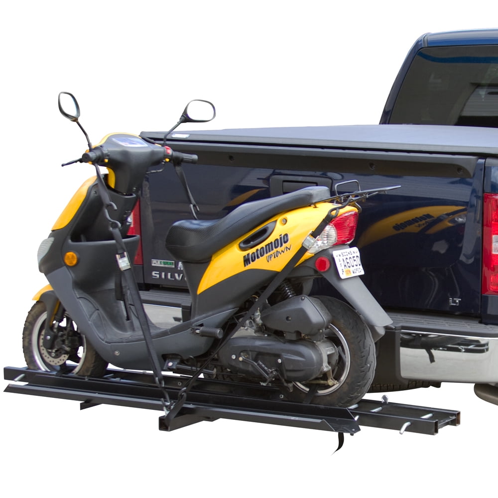 Dirt Bike and Sport Scooter Hitch Mounted Carrier Rack