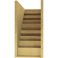 thumbnail image 4 of 12"W x 24"D x 24"H Classic Landon Rough Cedar Woodgrain TimberThane Corbel, Primed Tan, 4 of 6