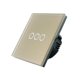 thumbnail image 1 of 2x 3 Cuadrillas Interruptor de Pantalla 3 Forma Luz EU Yinane Interruptor tactil, 1 of 8