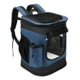 thumbnail image 7 of Pawse Pet Carrier Foldable Backpack for Small Cats Dogs And Puppies Upto 18 LBS, Airline-Approved Two-Sided Entry Padded Back Support Travel Carrier for Hiking, Walking, Cycling & Outdoor, 7 of 7