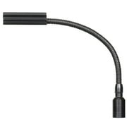 Dainolite 13" Gooseneck Shd,5W Bulb/HD &XLR Con - Black