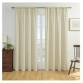 thumbnail image 2 of Linen Curtains 90 Inch Length 2 Panels Set, Curtains for Living Room, Light Filtering Curtains 90 Inches Long, Living Room Curtains 90 Inches Long, 2 of 9