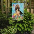 thumbnail image 2 of Easter Eggs Bloodhound Garden Flag, 2 of 3