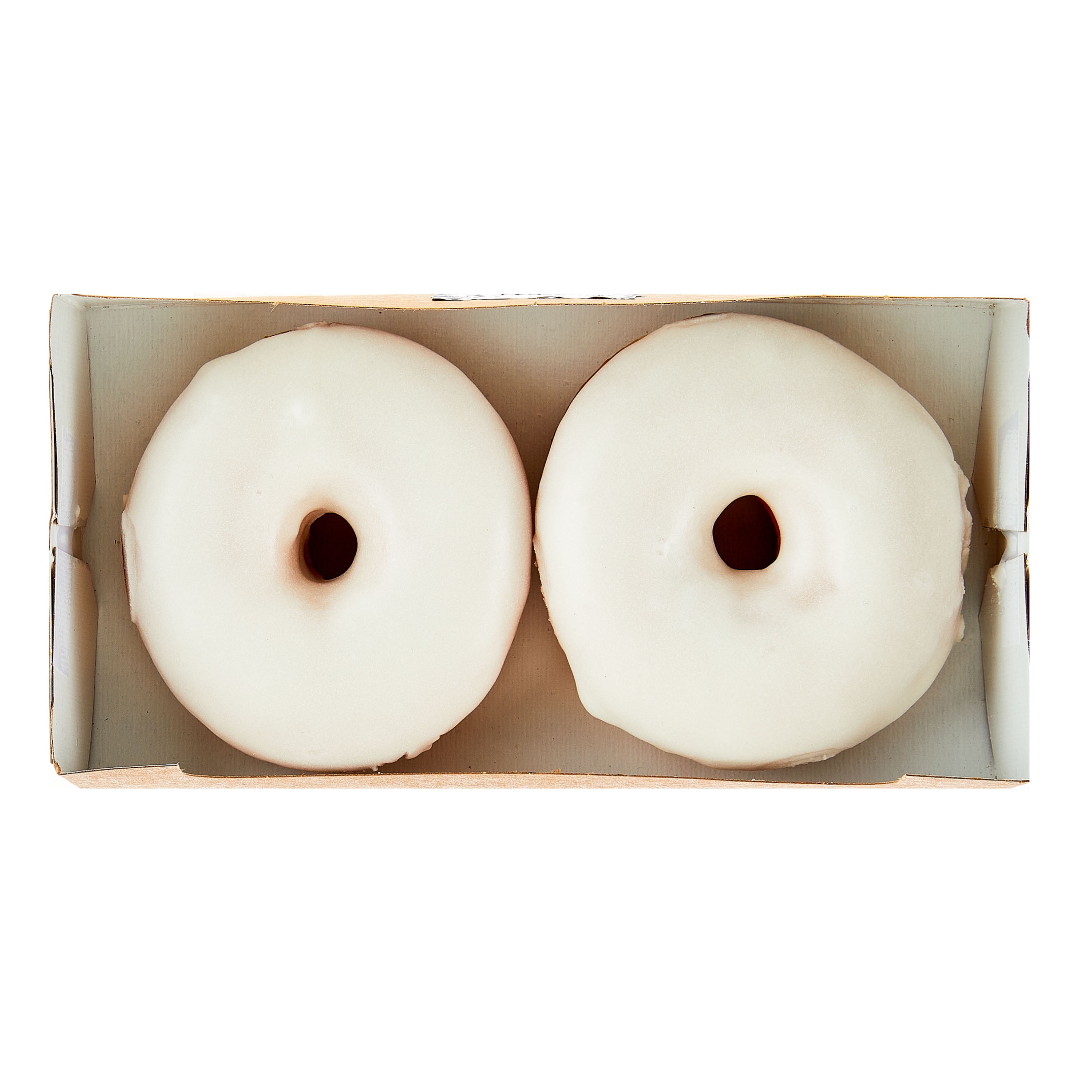 Freshness Guaranteed Regular Vanilla Iced Donuts, 4 oz, 2 Count