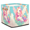 Multicolor 7, variant on CURLYOOT Colorful Unicorn Cube Storage Bin, 13 x 13 x 13 Storage Cube Bins for Organizing, Rainbow Fabric Foldable Baskets with Handles for Closet, Shelves, Clothes