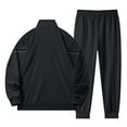 thumbnail image 3 of Gytharion Men's 2 Piece Tracksuit Sets Plus Size Long Sleeve Full Zip Athletic Shirts with Drawstring Elastic Waist Joggers Lightweight Casual Sweat Suit Sets with Pockets, 3 of 4