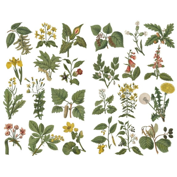 Green Garden Plant Aesthetic Sticker Pre-cut Cute Diary Travel Paper Journal Stickers Scrapbooking Stationery Sticker Flakes Art Supplies