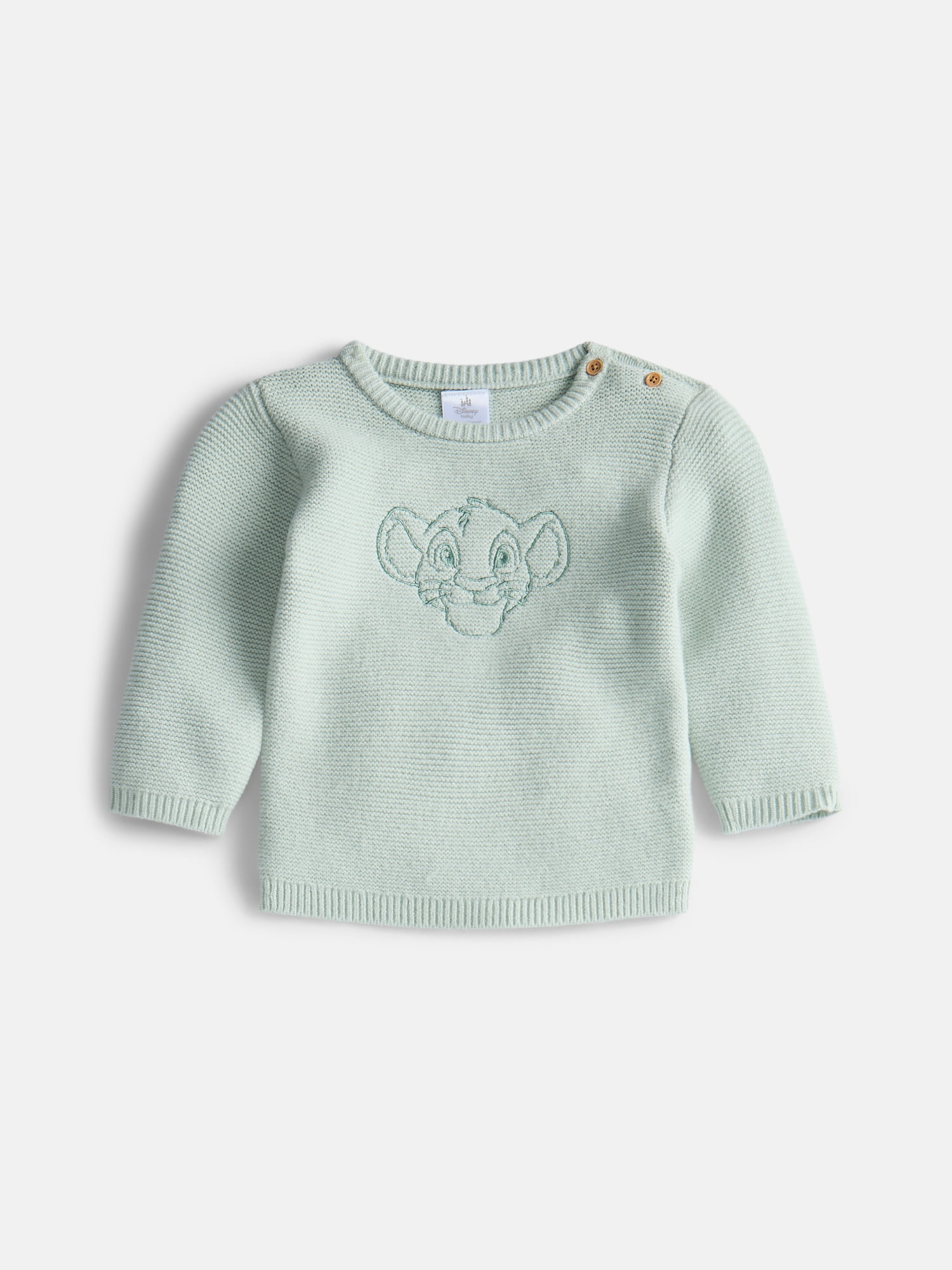 Disney Baby Wishes + Dreams The Lion King Crewneck Sweater, Pants and Hat Set, 3 Piece, Sizes 0/3M-18M