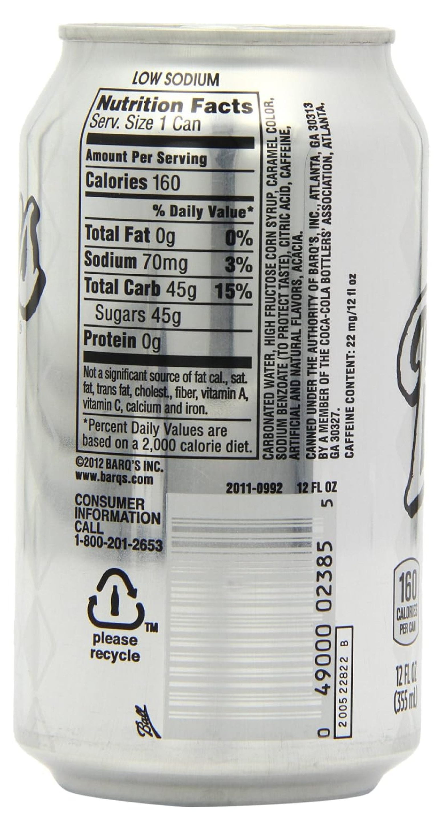 Jsmark Root Beer, 12 Oz. Cans, Case of 24