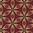 thumbnail image 1 of Ahgly Tapis d'Intérieur Lavable en Machine Carré Rouge Nuit, 4 Pieds Carré, 1 of 7