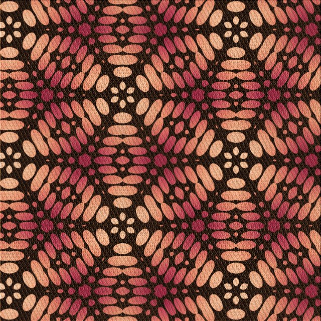 Ahgly Tapis d'Intérieur Lavable en Machine Carré Rouge Nuit Transitionnel, 7 Pieds Carré