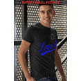 thumbnail image 4 of ShirtBANC Lasorda No. 2 Baseball Shirt Mens Classic Fit Flying Baseball Tee, 4 of 5