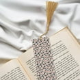 thumbnail image 6 of Kdxio Daisies Flowers Print Metal Tassel Bookmarks,Perfect Gift for Art Lovers and Bookworms Metal Bookmarks for Women, 6 of 8