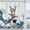 Dark Blue, variant on Waterbb Cat Shower Curtain Ocean Funny Shower Curtain Whale Shower Curtains for Bathroom Fun Shower Curtain Set with 12 Hooks Whale04 72×72 Inches