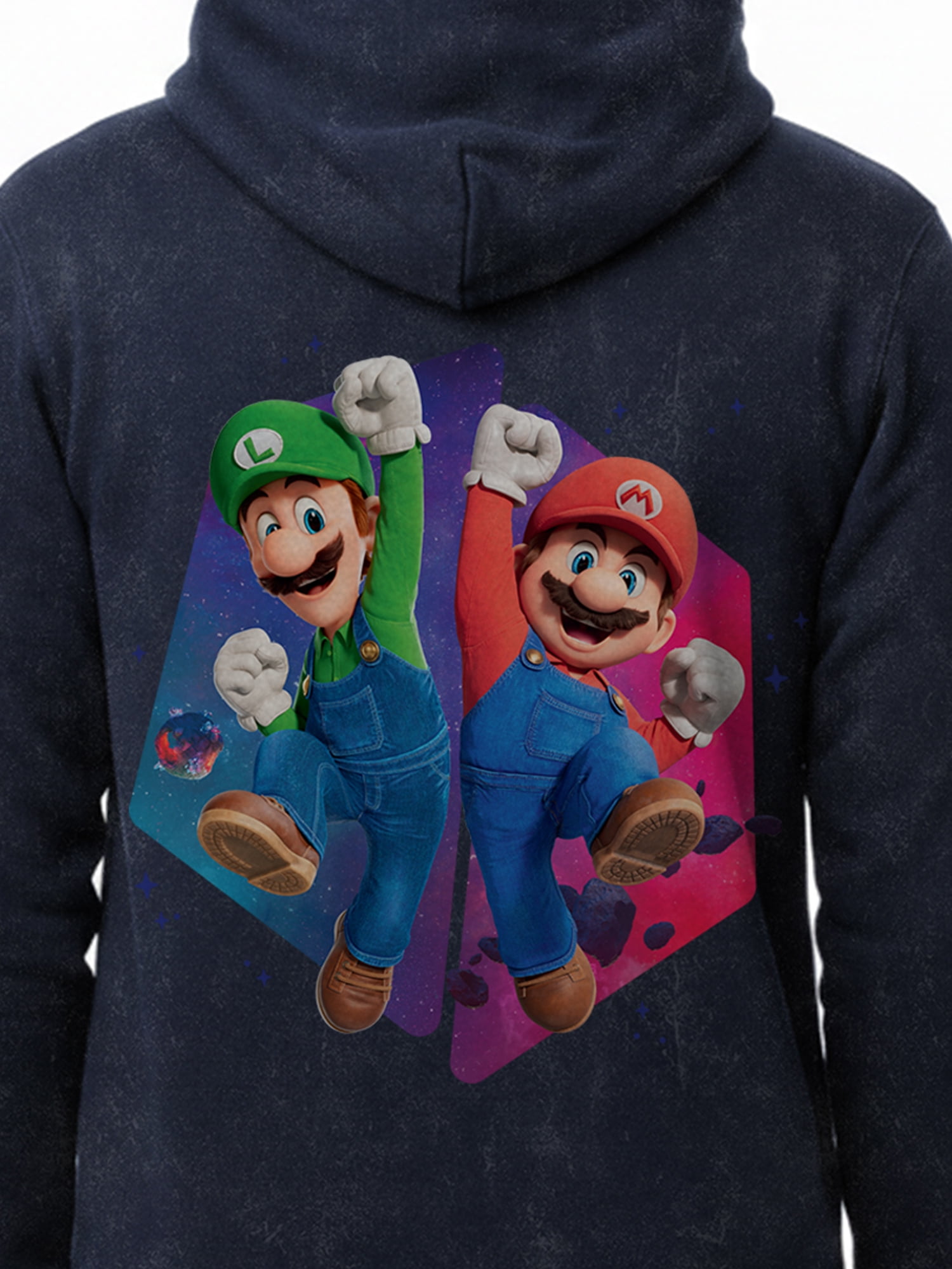 Super Mario Galaxy, Men's & Big Men's Graphic Hoodie, Here We Go! Sizes S-3XL