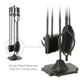 thumbnail image 4 of UniFlame 5-Piece Black Finish Fireset with Ball Handles, 4 of 7