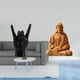 thumbnail image 2 of Estatua de mano de roca con gesto del Corazón de Jesús, señal de mano, artesanía, escultura creativa de , figura católica coleccionable pa, 2 of 8