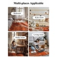 thumbnail image 6 of Abstract Collage Theme Area Rug for Bedroom 5x7 Ft Vintage Red Oil Painting Texture Super Soft fuzzy Throw Rug Non-Slip Fluffy Plush Indoor Floor Carpet for Living Room Nursery Home Decor, 6 of 8
