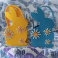 thumbnail image 4 of Nilvkv Easter Bunny Basket with Handle, Easter Candy Bag Bunny Easter Bunny Bag Easter Basket for Easter Basket Stuffers, 4 of 6