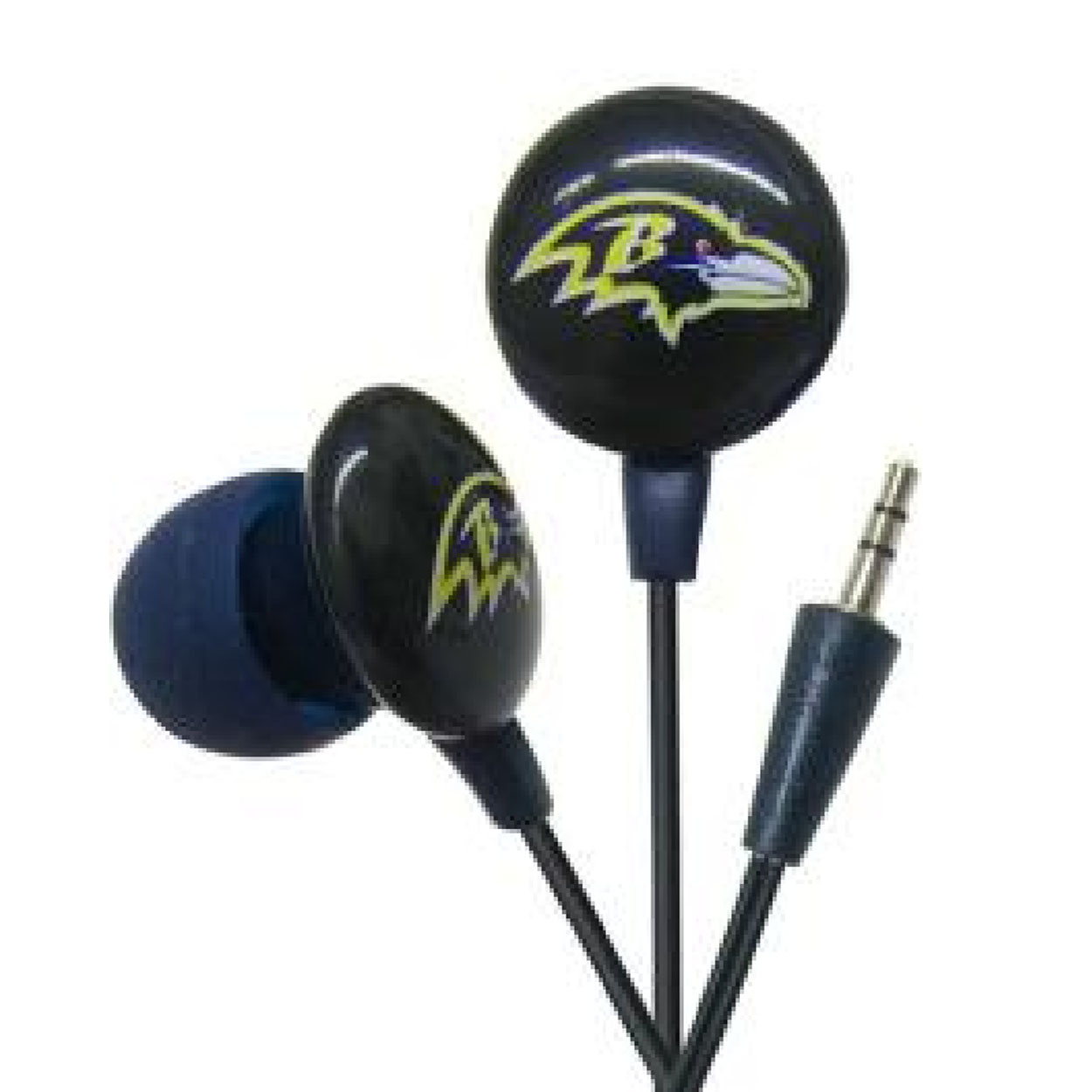 iHip NFL Mini Earbuds, Baltimore Ravens