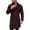 Coffee, variant on Mifsaly Mens Warm Trench Coats Mid Length Notched Lapel Pea Coat Double Breasted Fall Winter Going Out Business Casual Outfits with Pockets