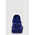 thumbnail image 3 of Women's Solid Textured Knit Lace Up Low Top Sneakers, 3 of 3