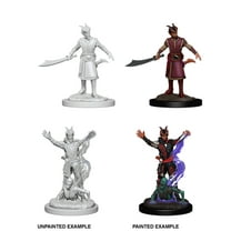 Dungeons and Dragons: Nolzur's Marvelous Unpainted Miniatures Male Tiefling Warlock
