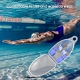 thumbnail image 3 of 1 Set Portable Ear Plugs Waterproof Comfortable Flexible Nose Clip Earplugs Set for Swimming, 3 of 10
