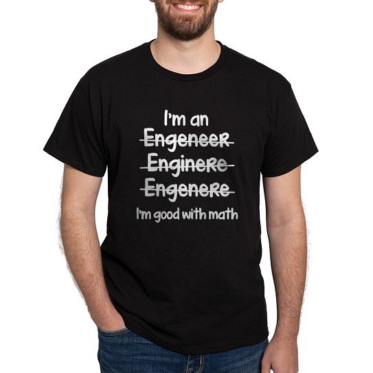 CafePress - I'm Good With Math Dark T Shirt - Men's Classic Cotton T-Shirts