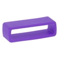 thumbnail image 4 of Uxcell Watch Band Strap Loops Silicone for 28mm Width Watch Band, Purple 4 Pack, 4 of 5
