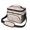 West Highland White, variant on West Highland White Terrier and Flowers Insulated Lunch Box for Women Men, Medium Leakproof Cooler Bag with Adjustable Strap, 10"x6.7"x8"