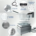 thumbnail image 4 of Friteuse Commerciale en Acier Inoxydable avec Panier et Réservoir, Friteuse Électrique de Comptoir pour Maison, Restaurant, Cuisine, 6 L 8 L 11 L Options Simple Double, 4 of 7
