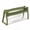 green, variant on Lvgun Under $5 Pencil Cases Pen Pouch,Clear Pvc Pencil Case with Zipper,Transparent Storage Organizer for Teen Students & Adults